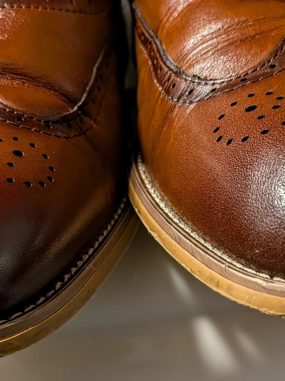 Stacy Adams Sz 9 M Mens Wingtip Oxford Dunbar 2 Tone Dress Shoes Brown Lace Up